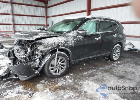 2015 Nissan Rogue Sl from USA, damaged, VIN 5N1AT2MV2FC854360